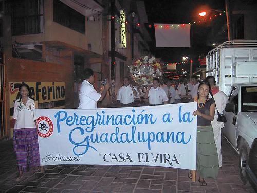 Peregrinaci�n Guadalupana de Casa Elvira