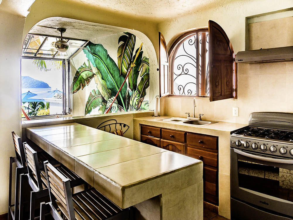 Cocina - da click para agrandar Estancia con vista panorámica