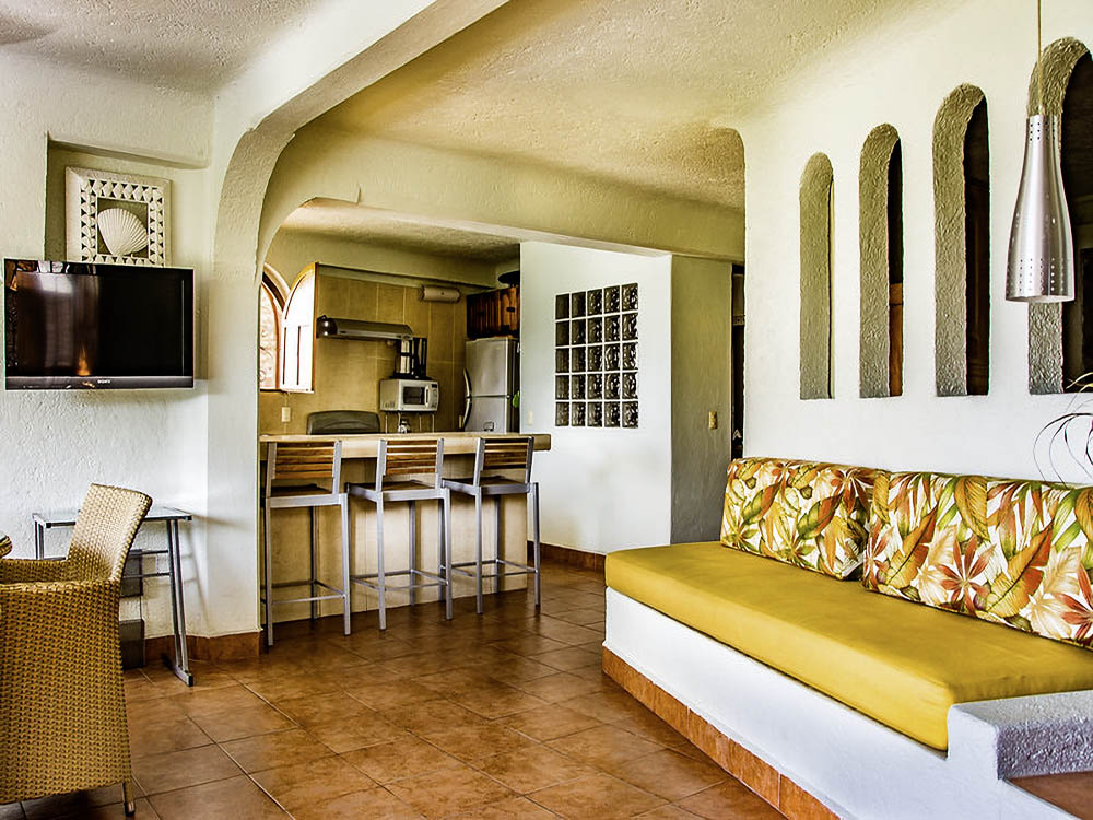 Estancia con bar y tele - da click para agrandar Estancia con bar y tele