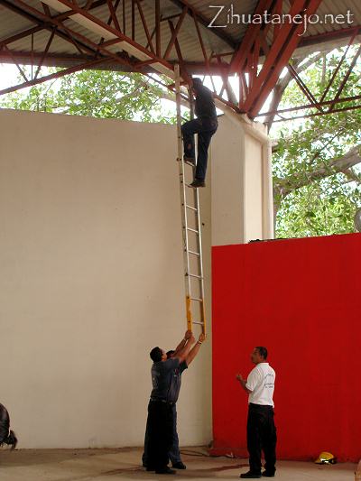 fireman descending ladder fireman descending ladder