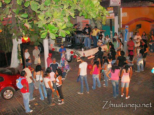 Grupo rockero - Zihuatanejo Carnaval 2008